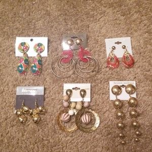Jewelry - Six Earrings Jewelry - Six Earrings